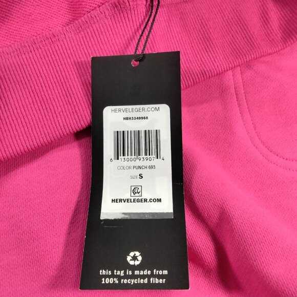 NWT Hervé Leger Pink Punch Utility Mini Skirt Sporty Tennis Preppy S With Pocket - Picture 6 of 12
